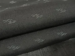 平和屋着物＊夏物 紗紬 幾何学文様 正絹 逸品 AAAX2271jd