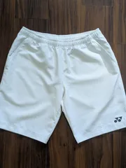 YONEX ヨネックス ユニゲームパンツ ショートパンツ 白 L