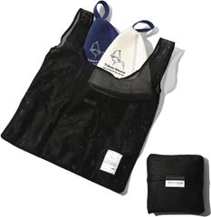 【人気商品】スパバッグ 温泉バッグ 銭湯 サウナ 軽量 メッシュバッグ 折りたたみ tokyosauna