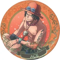 【中古】バッジ・ピンズ ポートガス・D・エース 「ワンピース バースデージュエリー缶バッジ 1月」 麦わらストア限定