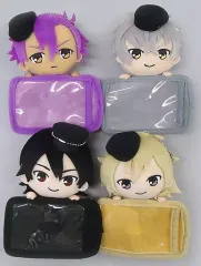 【中古】財布・パスケース(キャラクター) 全4種セット くっつきパスケース-UNDEAD- 「あんさんぶるスターズ!」