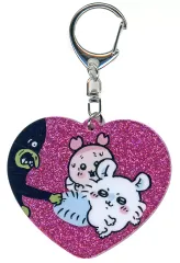 【中古】キーホルダー モモンガと古本屋 「ちいかわ ラメアクリルキーホルダー4」