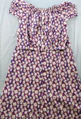 マーキーズ MARKEY’S ワンピース ブラウス セットアップ 120cm 子供服 中古