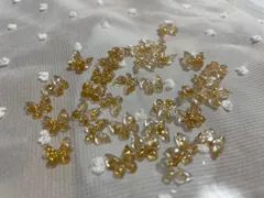 ネイルパーツ☆デコパーツ 蝶々50個