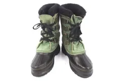 カナダ製ビンテージ★SOREL/ソレル【5 22.0-23.0】ハイテク防水/本革スノーブーツ/Vintage/boots◆WB3-01<sale>