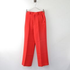 6 ROKU CORDUROY PANTS コーデュロイパンツ レッド 34 - メルカリ