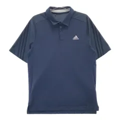 サイズ：L ADIDAS GOLF アディダスゴルフ  半袖 ポロシャツ  ネイビー系 [240101219524]# ゴルフウェア メンズ