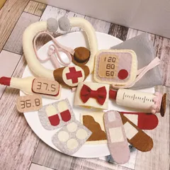 お医者さんセット(ブラウン)