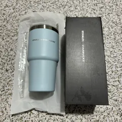 【新品 メルカリ便】スターバックス × スタンレー タンブラー 限定ブルーグレー 新品 メルカリ便】スターバックス × スタンレー タンブラー 限定