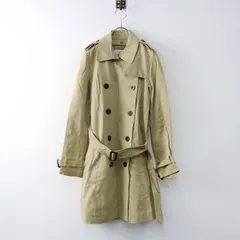 ステュディオス STUDIOUS トレンチコート 0/■ベージュ アウター コットンナイロン ダブルブレスト スプリングコート【2400014290455】のサムネイル