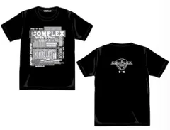 COMPLEX（コンプレックス）2024 日本一心 グッズ 吉川晃司 布袋寅泰 Tシャツ ブラック SONG LIST （XL） 