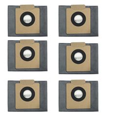 【6枚セット】交換用ダストバッグ (X8 Pro / X10 Pro Omni 対応) for Eufy Clean (ユーフィクリーン) X8 Pro with Self-Empty Station/X10 Pro Omni