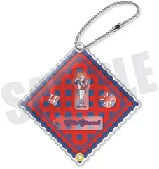 【中古】キーホルダー D.ケイト・ダイヤモンド れとぽぷ シャカシャカアクキー ハーツラビュル寮 「ディズニー ツイステッドワンダーランド」