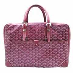 ゴヤール GOYARD AMA AMBASS MM アンバサード ビジネスバッグ ブリーフケース PVCコーティングキャンバス レザー  【中古】のサムネイル