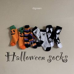 digreen ハロウィンソックス 4足セット 韓国子供服 靴下 ソックス