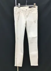 ディーゼルインダストリー Diesel Industry コットンパンツ W24 白系 ダメージ加工 2504WR026