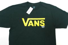【USA古着】新古 VANS T シャツ タグ付き グリーン M アメリカ古着 西海岸 カルチャー ウエストコースト スケボー ストリートファッション