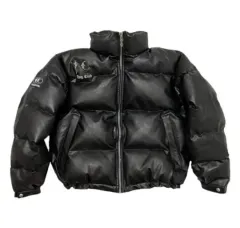 最終値下げ　サグクラブ　thug club ダウンジャケット　L 最安値 楽天市場】日本未入荷 Thug Club Leather Puffer Jacket Black