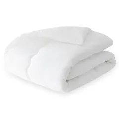 春夏 シングル 合掛け布団 【ほどよい温もり】 帝人中綿 抗菌防臭 掛け布団 軽量 ふんわり ほこりが出にくい 通気 丸洗いOK Atokazo 肌掛け布団 掛け布団 ホワイト 150X210cm