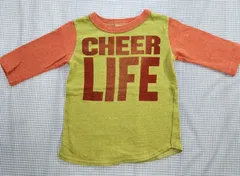 デニムダンガリー DENIM DUNGAREE ７部袖Tシャツ 90cm 子供服 中古