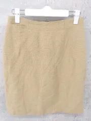 ◇ Ralph Lauren ラルフローレン ミニ タイト スカート 9 ベージュ *  【1002797431189】