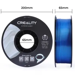 CR-シルク 3Dプリンター フィラメント ブルー 青色 Creality社  cr-silk-blue
