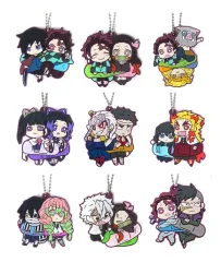 【中古】雑貨 全9種セット 「鬼滅の刃 キャラばんちょうこう ラバーマスコット 肆ノ型」