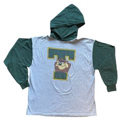 アメリカ古着 タスマニアンデビルパーカー XLサイズ made in USA ルーニーテューンズ ACME CLOTHING