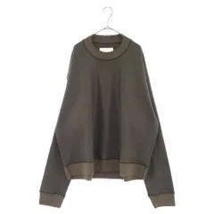 JIL SANDER (ジルサンダー) 20AW SWEATER SHIRT CN LS KK-JM-BW-0105 クルーネックスウェットトレーナー カーキのサムネイル