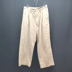 ◇ INTER FACTORY インターファクトリー ストレッチ 薄手 ツータック カジュアル パンツ サイズS ブラウン メンズ E  【1309040070684】のサムネイル