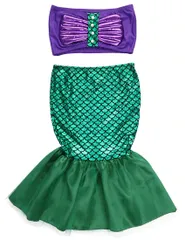 マーメイド 衣装 コスチューム 人魚姫 子供 キッズ ハロウィン 仮装 なりきり イベント アリエル110P_1