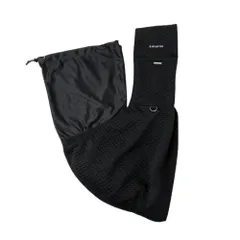 新品 moncheri モンシェリ [メッシュ付サイズ調整可能グラフチェックドッグスリング] 犬 ペットスリング スリング 小型犬 中型犬 (S/ブラック) 飛び出し防止 軽量 抱っこ紐 お出かけ 旅行 長さ調節 肩パッド