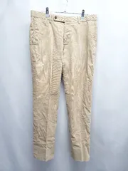 ◇ Θ green label relaxing UNITED ARROWS コーデュロイ パンツ サイズ48 ベージュ系 レディース E  【1507160001216】