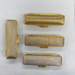 金糸　印鑑ケース　10.5mm用　4個セット　レトロ　K14