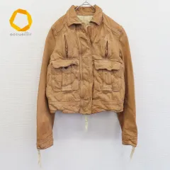 FUR FUR ファー ファー ゴートレザー アウター 本革 ジャケット ブラウン系 859125iのサムネイル