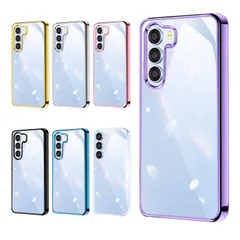 新品 ZTE Nubia S 5g ケース クリア 電気メッキ携帯電話ケース TPUシリコン ヌビア s 5g A403ZT 薄型 耐衝撃 防止落下 防止指紋 防止黄ばみ 防止取り付け ストラップホール付き（パープル）