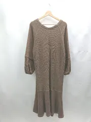 ◇ ⊇ CIAOPANIC TYPY チャオパニックティピー 長袖 ロング ワンピース サイズ1 ブラウン レディース E  【1503060028339】