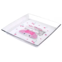 マイメロディ スクエアプレート お皿 割れにくい フルーツ柄 サンリオ sanrio キャラクター