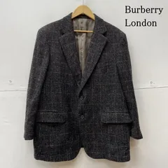 Burberry バーバリー ウール ツイード コート 80s】Burberrys バーバリー ツイードコート 比翼仕立て ウール