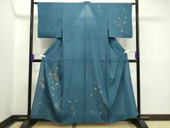 平和屋着物＊夏物　中国三大刺繍　スワトウ刺繍　訪問着　絽　雪輪南天文　金彩　正絹　逸品　CAAS2087gh