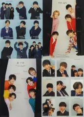 【中古】紙製品 なにわ男子/HiHi Jets/美 少年 ピンナップ(二つ折) Wink Up 2021年10月号 綴じ込み付録