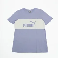 【最終値下げ SALE】PUMA プーマ 半袖 Tシャツ レディース パープル×ホワイト S B202507