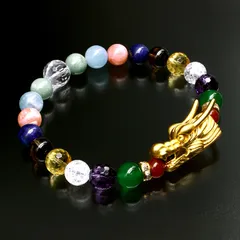 【送料無料】【新品】大開運・龍神宝石ブレス