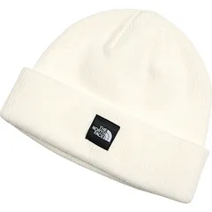 新品 THE NORTH FACE ノースフェイス スタンダード ビーニー ニット帽 ニットキャップ 帽子 ホワイト カジュアル ストリート アウトドア