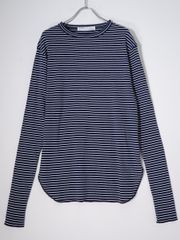 L'Appartementアパルトモン 2024AW BORDER RIB LONGSLEEVE T-SHIRT(ボーダーリブロングスリーブTシャツ)新品【フリー】【LTSA78598】