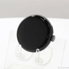 〔中古品〕 Google Pixel Watch 2 GA05029-GB Matte Blackアルミケース／Obsidianアクティブバンド