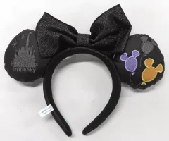 【中古】アクセサリー(非金属) ミニーマウス(バルーン×シンデレラ城/ブラック) カチューシャ 「ディズニー・ハロウィーン2022」 東京ディズニーリゾート限定