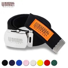 【新品】 UNIVERSAL OVERALL ユニバーサルオーバーオール ガチャベルト メンズ/レディース ブラック/ネイビー/ブルー/ピンク/オフホワイト/イエロー/レッド/グリーン/キャメル FREE UV0846I