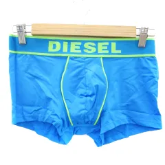 ディーゼル DIESEL Boxer Trunk Light Microfiber MO-D 下着 ボクサーパンツ ライン ロゴ M ロイヤルブルー 水色 /YM1のサムネイル