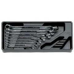 KTC めがねレンチ 7本＋スピンナハンドル＋握り物 3点 セット 
